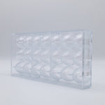Chocolate World American Truffle (Small) Polycarbonate Chocolate Mold – 1.38 in diameter x 1.18 in, 21 Cavities