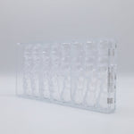 Chocolate World Laughing Hare Polycarbonate Chocolate Mold – Recto/Verso Double Mold, 8 Complete 3D Figures