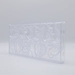 Chocolate World Dinosaur 5 Figures Polycarbonate Chocolate Mold – Recto/Verso Double Mold, 6 Complete 3D Figures