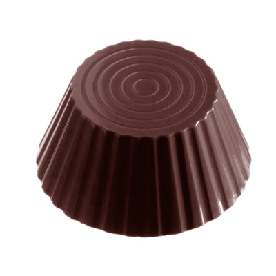 Chocolate World Victoria Cup Polycarbonate Chocolate Mold – 2.56 x 2.56 x 1.18 in, 6 Cavities