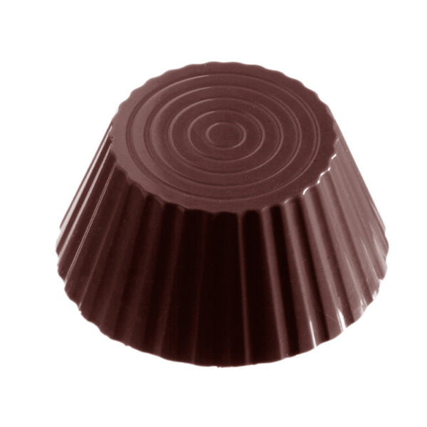 Chocolate World Victoria Cup Polycarbonate Chocolate Mold – 2.56 x 2.56 x 1.18 in, 6 Cavities