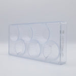 Chocolate World Victoria Cup Polycarbonate Chocolate Mold – 2.56 x 2.56 x 1.18 in, 6 Cavities
