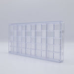 Chocolate World Tablet 41g Polycarbonate Chocolate Mold – 4.61 x 1.97 x 0.28 in, 5 Cavities