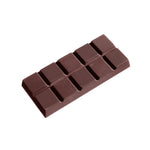 Chocolate World Tablet 75g Polycarbonate Chocolate Mold – 4.61 x 1.97 x 0.43 in, 5 Cavities