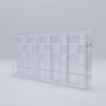 Chocolate World Tablet 75g Polycarbonate Chocolate Mold – 4.61 x 1.97 x 0.43 in, 5 Cavities