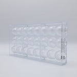 Chocolate World Cone Polycarbonate Chocolate Mold – 1.14 in diameter x 0.98 in, 24 Cavities
