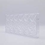 Chocolate World Christmas Assortment (3 Figures) Polycarbonate Chocolate Mold – ~1.57 x 1.57 x 0.79 in, 9 Cavities