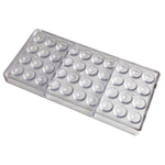 Chocolate World Half Sphere Ø20mm Polycarbonate Chocolate Mold – 0.79 in diameter x 0.39 in, 40 Cavities
