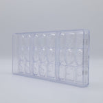 Chocolate World Halloween (6 Figures Assortment) Polycarbonate Chocolate Mold – ~1.38 x 1.38 x 0.39 in, 18 Cavities