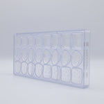 Chocolate World Halloween (6 Figures Assortment) Polycarbonate Chocolate Mold – ~1.38 x 1.38 x 0.39 in, 18 Cavities
