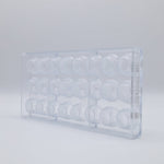 Chocolate World Cup Polycarbonate Chocolate Mold – ~1.77 x 1.77 x 0.98 in, 6 Cavities