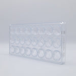Chocolate World Cup Polycarbonate Chocolate Mold – ~1.77 x 1.77 x 0.98 in, 6 Cavities