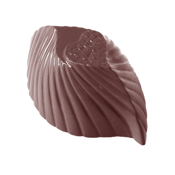 Chocolate World Classy Heart Polycarbonate Chocolate Mold – 1.18 x 0.98 x 0.59 in, 21 Cavities