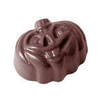 Chocolate World Halloween Pumpkin Polycarbonate Chocolate Mold – 1.18 x 1.18 x 0.71 in, 21 Cavities