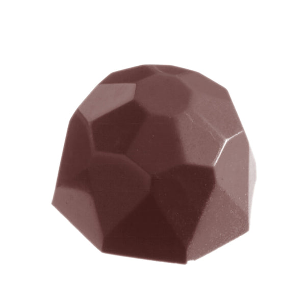 Chocolate World Diamond (Small) Polycarbonate Chocolate Mold – 1.12 x 1.12 x 0.71 in, 24 Cavities