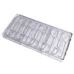 Chocolate World Coffee Spoon Polycarbonate Chocolate Mold – ~4.53 x 1.10 x 0.24 in, 6 Cavities