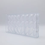 Chocolate World Pine Cone Polycarbonate Chocolate Mold – 1.18 x 0.79 x 0.59 in, 21 Cavities