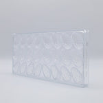 Chocolate World Pine Cone Polycarbonate Chocolate Mold – 1.18 x 0.79 x 0.59 in, 21 Cavities