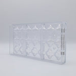 Chocolate World New Atomium Polycarbonate Chocolate Mold – ~1.97 x 1.97 x 1.97 in, 6 Cavities