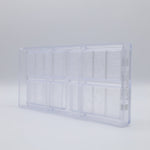 Chocolate World Tablet Football Polycarbonate Chocolate Mold – 4.65 x 1.97 x 0.31 in, 4 Cavities