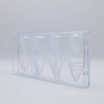 Chocolate World Christmas Tree (Praline) Polycarbonate Chocolate Mold – ~1.18 x 0.87 x 0.59 in, 21 Cavities