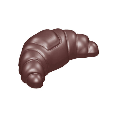 Chocolate World Croissant Polycarbonate Chocolate Mold – ~1.97 x 0.98 x 0.59 in, 12 Cavities
