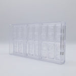 Chocolate World Caraque Smiley (4 Figures) Polycarbonate Chocolate Mold – ~1.18 x 1.18 x 0.20 in, 16 Cavities