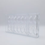 Chocolate World Quenelle Polycarbonate Chocolate Mold by Frank Haasnoot – 1.79 x 0.98 x 0.49 in, 16 Cavities