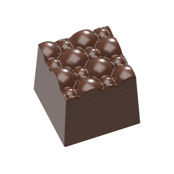 Chocolate World Structura 3 Bubble Polycarbonate Chocolate Mold – ~1.18 x 0.98 x 0.59 in, 21 Cavities