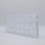 Chocolate World Structura 3 Bubble Polycarbonate Chocolate Mold – ~1.18 x 0.98 x 0.59 in, 21 Cavities