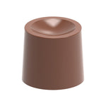 Chocolate World Cylinder Polycarbonate Chocolate Mold – 0.89 in diameter x 0.79 in, 24 Cavities