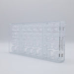 Chocolate World Cylinder Polycarbonate Chocolate Mold – 0.89 in diameter x 0.79 in, 24 Cavities