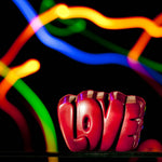 Chocolate World 'Love' Praline Polycarbonate Chocolate Mold – 1.30 x 1.12 x 0.59 in, 24 Cavities