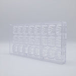 Chocolate World 'Love' Praline Polycarbonate Chocolate Mold – 1.30 x 1.12 x 0.59 in, 24 Cavities