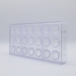 Chocolate World Vladimir Terentyev Polycarbonate Chocolate Mold by Vladimir Terentyev – 1.06 x 1.06 x 0.87 in, 21 Cavities