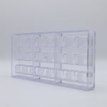 Chocolate World Dan Forgey Polycarbonate Chocolate Mold by Dan Forgey – 0.91 x 0.91 x 0.79 in, 24 Cavities
