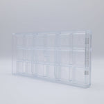 Chocolate World Cube Eid Mubarak Polycarbonate Chocolate Mold – ~0.98 x 0.98 x 0.79 in, 21 Cavities