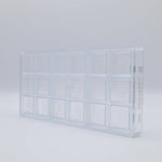 Chocolate World Cube Eid Mubarak Polycarbonate Chocolate Mold – ~0.98 x 0.98 x 0.79 in, 21 Cavities