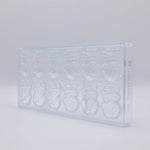 Chocolate World Monkey SunWuKong Polycarbonate Chocolate Mold – 1.77 x 1.46 x 0.59 in, 6 Cavities