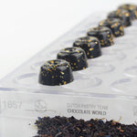Chocolate World The Volcano Polycarbonate Chocolate Mold by the Dutch Pastry Team – ~1.38 x 1.38 x 0.79 in, 21 Cavities