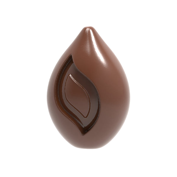 Chocolate World Diwali Flame Polycarbonate Chocolate Mold by Moksha Mangharam – ~1.18 x 0.98 x 0.59 in, 21 Cavities