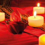 Chocolate World Diwali Flame Polycarbonate Chocolate Mold by Moksha Mangharam – ~1.18 x 0.98 x 0.59 in, 21 Cavities