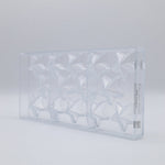 Chocolate World Star Polycarbonate Chocolate Mold – 1.67 x 1.75 x 0.69 in, 14 Cavities