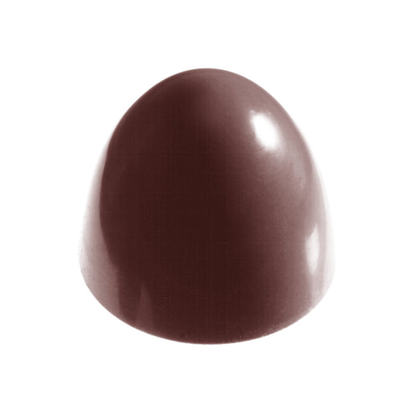 Chocolate World American Truffle Polycarbonate Chocolate Mold – 1.00 in diameter x 0.89 in, 24 Cavities
