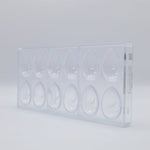 Chocolate World Rabbit Abstract Polycarbonate Chocolate Mold – 2.05 x 1.40 x 0.77 in, 12 Cavities