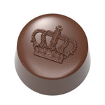 Chocolate World Chocolate Crown Polycarbonate Chocolate Mold – ~1.38 x 0.98 x 0.79 in, 21 Cavities