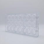Chocolate World Chocolate Crown Polycarbonate Chocolate Mold – ~1.38 x 0.98 x 0.79 in, 21 Cavities