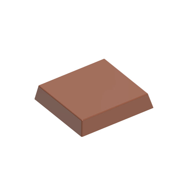 Chocolate World Space Alphabet Polycarbonate Chocolate Mold – 1.20 x 1.20 x 0.22 in, 26 Cavities