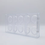 Chocolate World Caraque Venus & Diana (2 Figures) Polycarbonate Chocolate Mold – ~1.97 x 1.38 x 0.20 in, 18 Cavities