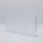Chocolate World Caraque Venus & Diana (2 Figures) Polycarbonate Chocolate Mold – ~1.97 x 1.38 x 0.20 in, 18 Cavities